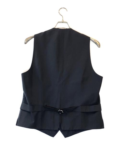 LARDINI（ラルディーニ）LARDINI (ラルディーニ) tessuto esclusivo/ジレベスト ネイビー サイズ:50の古着・服飾アイテム