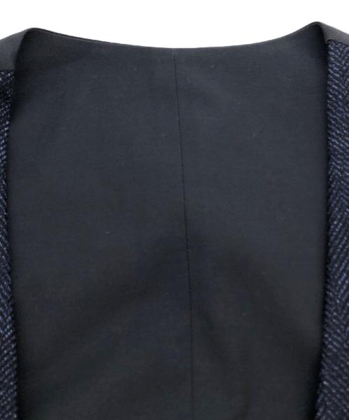 LARDINI（ラルディーニ）LARDINI (ラルディーニ) tessuto esclusivo/ジレベスト ネイビー サイズ:50の古着・服飾アイテム