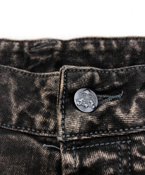 EVISU（エヴィス）EVISU (エヴィス) デニムショーツ ブラック サイズ:31の古着・服飾アイテム