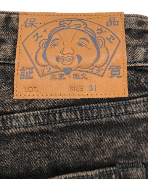 EVISU（エヴィス）EVISU (エヴィス) デニムショーツ ブラック サイズ:31の古着・服飾アイテム
