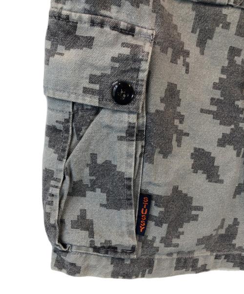 stussy（ステューシー）stussy (ステューシー) デジタルカモハーフカーゴパンツ オリーブ サイズ:32の古着・服飾アイテム