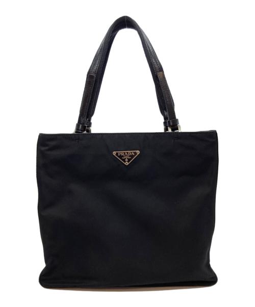PRADA（プラダ）PRADA (プラダ) 三角プレート ナイロントートバッグの古着・服飾アイテム