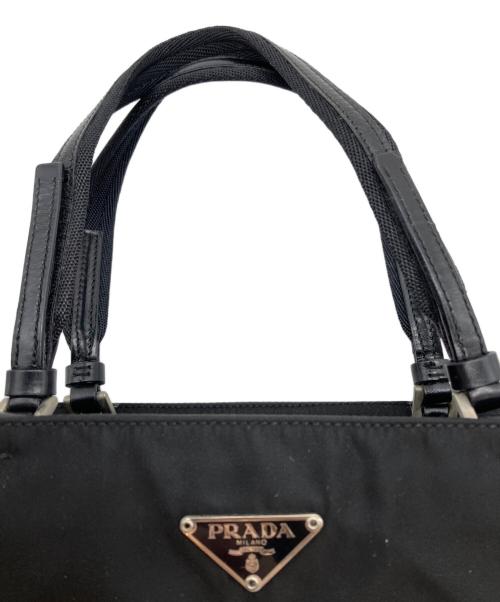 PRADA（プラダ）PRADA (プラダ) 三角プレート ナイロントートバッグの古着・服飾アイテム