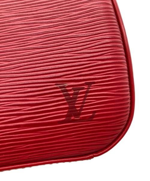 LOUIS VUITTON（ルイ ヴィトン）LOUIS VUITTON (ルイ ヴィトン) ジャスミン ハンドバッグ レッドの古着・服飾アイテム