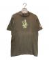 stussy（ステューシー）の古着「Mr.blob プリントTシャツ」｜ブラウン