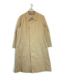 Aquascutum（アクアスキュータム）の古着「ステンカラーコート」｜ベージュ