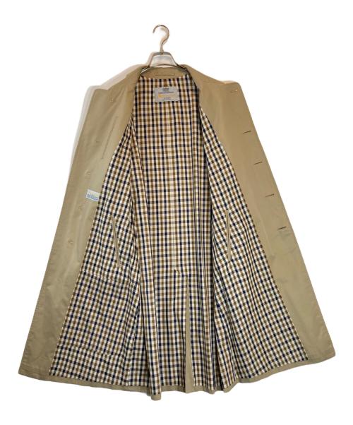 Aquascutum（アクアスキュータム）Aquascutum (アクアスキュータム) ステンカラーコート ベージュ サイズ:Mの古着・服飾アイテム