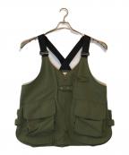 Snow peakスノーピーク）の古着「TAKIBI VEST」｜カーキ