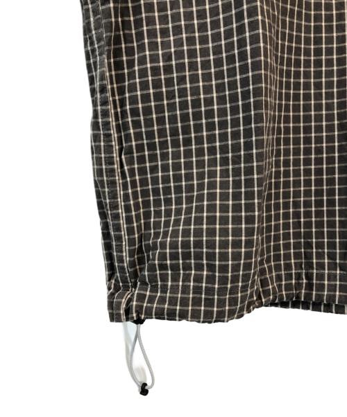 is-ness（イズネス）is-ness (イズネス) BALLOON WIDE SHIRT グレー サイズ:Lの古着・服飾アイテム