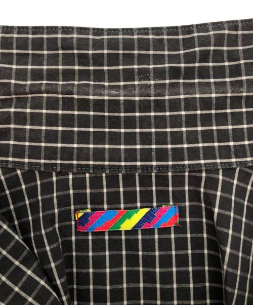 is-ness（イズネス）is-ness (イズネス) BALLOON WIDE SHIRT グレー サイズ:Lの古着・服飾アイテム