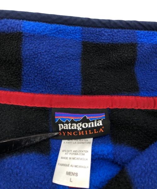 Patagonia（パタゴニア）Patagonia (パタゴニア) ライトウェイト・シンチラ・スナップT ブルー サイズ:Lの古着・服飾アイテム