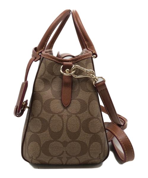 COACH（コーチ）COACH (コーチ) 2WAYバッグ ブラウンの古着・服飾アイテム