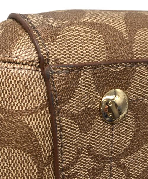 COACH（コーチ）COACH (コーチ) 2WAYバッグ ブラウンの古着・服飾アイテム