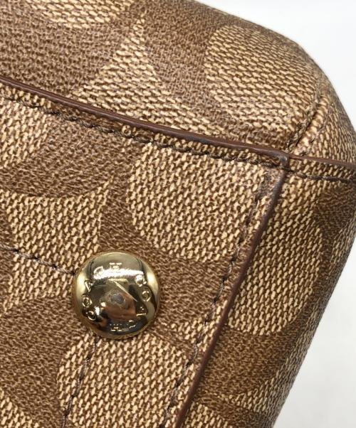 COACH（コーチ）COACH (コーチ) 2WAYバッグ ブラウンの古着・服飾アイテム