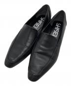 SHISEIシセイ）の古着「MM CHISEL TOE SLIPON」｜ブラック
