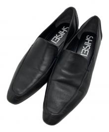 SHISEI（シセイ）の古着「MM CHISEL TOE SLIPON」｜ブラック
