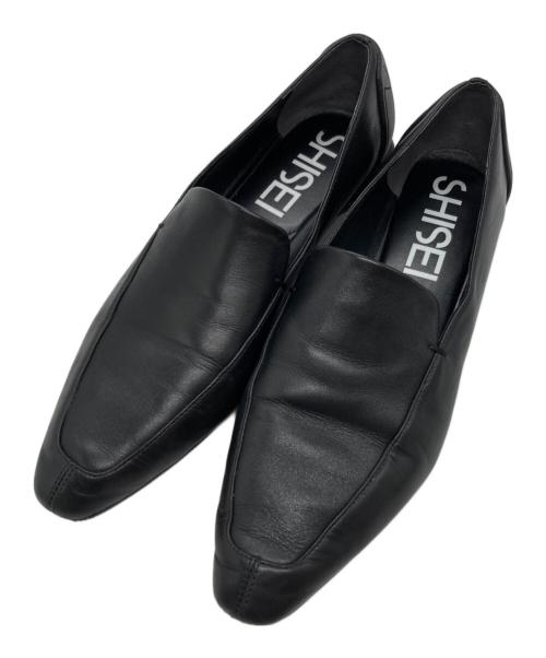 SHISEI（シセイ）SHISEI (シセイ) MM CHISEL TOE SLIPON ブラック サイズ:37の古着・服飾アイテム