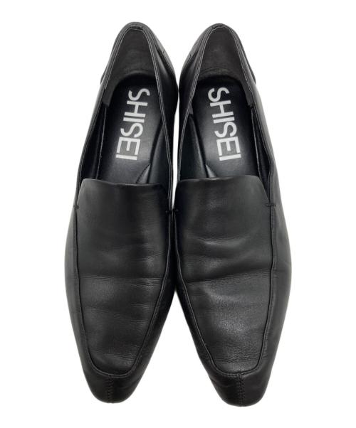 SHISEI（シセイ）SHISEI (シセイ) MM CHISEL TOE SLIPON ブラック サイズ:37の古着・服飾アイテム