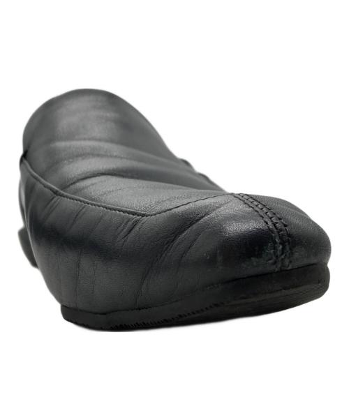SHISEI（シセイ）SHISEI (シセイ) MM CHISEL TOE SLIPON ブラック サイズ:37の古着・服飾アイテム