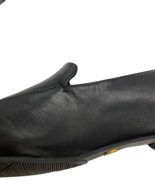 SHISEI（シセイ）SHISEI (シセイ) MM CHISEL TOE SLIPON ブラック サイズ:37の古着・服飾アイテム