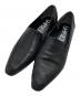 SHISEI（シセイ）の古着「MM CHISEL TOE SLIPON」｜ブラック