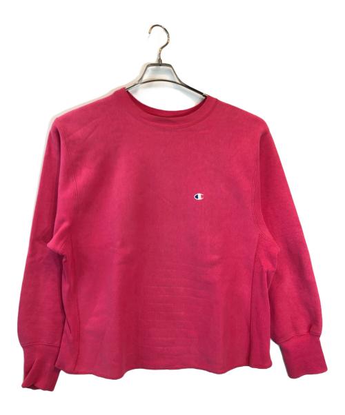 Champion（チャンピオン）Champion (チャンピオン) リバースウィーブスウェット ショッキングピンク サイズ:XLの古着・服飾アイテム