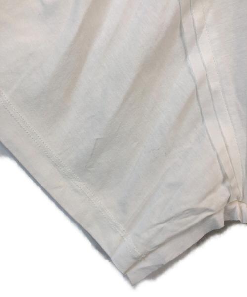 JIL SANDER（ジルサンダー）JIL SANDER (ジルサンダー) ロゴプリント切替Tシャツ ホワイト サイズ:SIZE Lの古着・服飾アイテム
