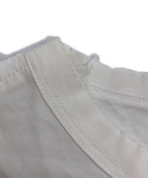 JIL SANDER（ジルサンダー）JIL SANDER (ジルサンダー) ロゴプリント切替Tシャツ ホワイト サイズ:SIZE Lの古着・服飾アイテム