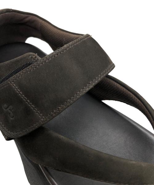 OAO（オーエーオー）oao (オーエーオー) NODE トングサンダル ブラウン サイズ:US9の古着・服飾アイテム