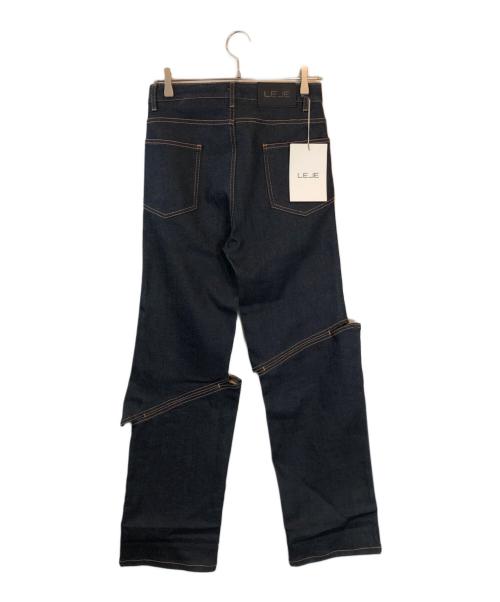 LEJE（レジェ）LEJE (レジェ) スラッシュジーンズ インディゴ サイズ:Sの古着・服飾アイテム