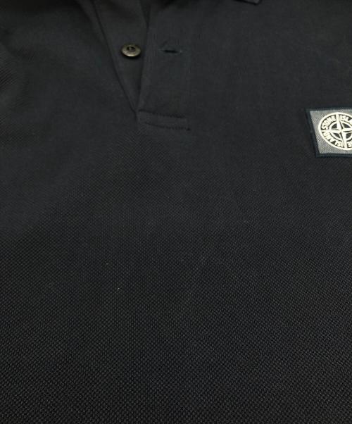 STONE ISLAND（ストーンアイランド）STONE ISLAND (ストーンアイランド) コットン鹿の子S/Sポロ ネイビー サイズ:SIZE XXLの古着・服飾アイテム