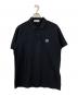 STONE ISLAND（ストーンアイランド）の古着「コットン鹿の子S/Sポロ」｜ネイビー