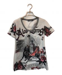 DOLCE & GABBANA（ドルチェ＆ガッバーナ）の古着「グラフィックtee」｜グレー