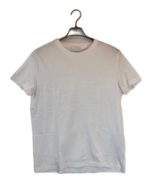PRADA（プラダ）PRADA (プラダ) プレーンTシャツ ホワイト サイズ:Lの古着・服飾アイテム