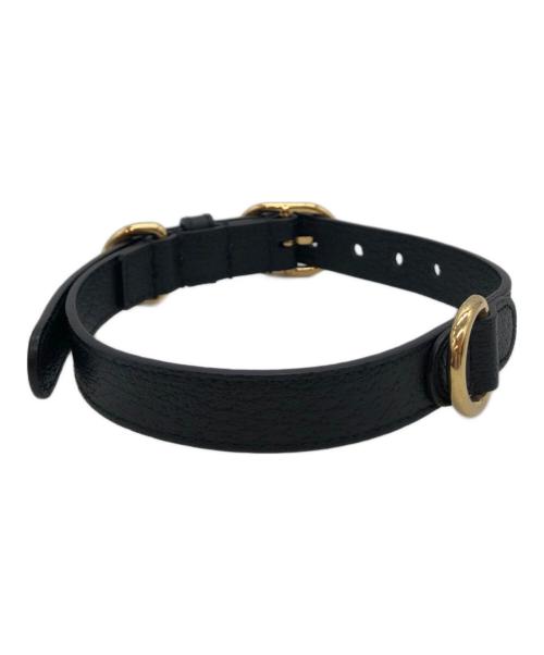 GUCCI（グッチ）GUCCI (グッチ) スモール/ミディアム ペット カラー ブラック サイズ:下記参照の古着・服飾アイテム