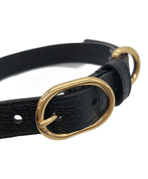GUCCI（グッチ）GUCCI (グッチ) スモール/ミディアム ペット カラー ブラック サイズ:下記参照の古着・服飾アイテム