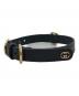 GUCCI (グッチ) スモール/ミディアム ペット カラー ブラック サイズ:下記参照：18000円