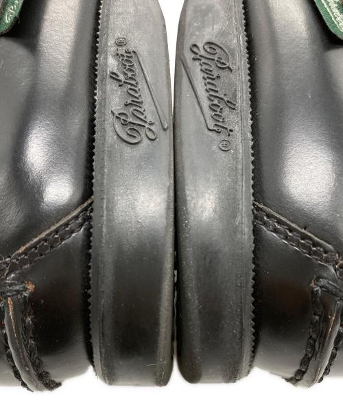 PARABOOT（パラブーツ）PARABOOT (パラブーツ) デッキシューズ ブラック サイズ:6.5の古着・服飾アイテム
