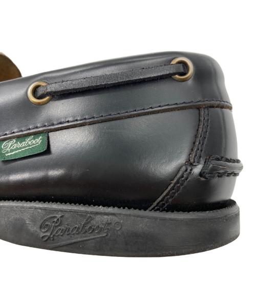 PARABOOT（パラブーツ）PARABOOT (パラブーツ) デッキシューズ ブラック サイズ:6.5の古着・服飾アイテム