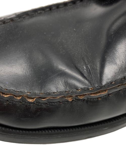 PARABOOT（パラブーツ）PARABOOT (パラブーツ) デッキシューズ ブラック サイズ:6.5の古着・服飾アイテム