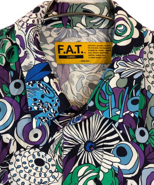 FAT（エフエーティー）FAT (エフエーティー) ボタニカル柄レーヨンアロハシャツ マルチカラー サイズ:JUMBOの古着・服飾アイテム