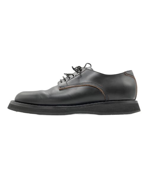 JIL SANDER（ジルサンダー）JIL SANDER (ジルサンダー) プレーントゥ―シューズ ブラック サイズ:43 1/2の古着・服飾アイテム
