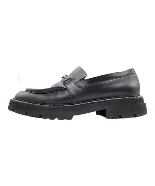 Salvatore Ferragamo（サルヴァトーレ フェラガモ）Salvatore Ferragamo (サルヴァトーレ フェラガモ) IGNAZIOビットローファー ブラック サイズ:10の古着・服飾アイテム