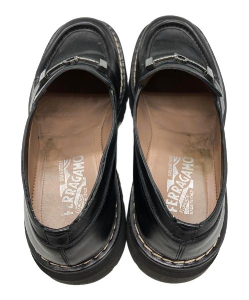 Salvatore Ferragamo（サルヴァトーレ フェラガモ）Salvatore Ferragamo (サルヴァトーレ フェラガモ) IGNAZIOビットローファー ブラック サイズ:10の古着・服飾アイテム