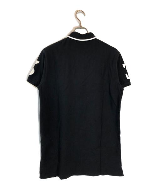 POLO RALPH LAUREN（ポロ・ラルフローレン）POLO RALPH LAUREN (ポロ・ラルフローレン) BIGポニーSWAGポロシャツ ブラック サイズ:Mの古着・服飾アイテム