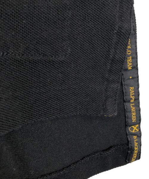 POLO RALPH LAUREN（ポロ・ラルフローレン）POLO RALPH LAUREN (ポロ・ラルフローレン) BIGポニーSWAGポロシャツ ブラック サイズ:Mの古着・服飾アイテム