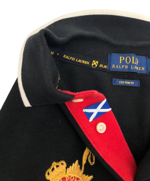POLO RALPH LAUREN（ポロ・ラルフローレン）POLO RALPH LAUREN (ポロ・ラルフローレン) BIGポニーSWAGポロシャツ ブラック サイズ:Mの古着・服飾アイテム
