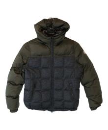 MONCLER（モンクレール）の古着「切替ダウンジャケット」｜グリーン