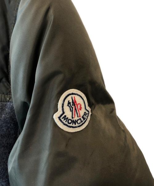 MONCLER（モンクレール）MONCLER (モンクレール) 切替ダウンジャケット グリーン サイズ:size 164の古着・服飾アイテム