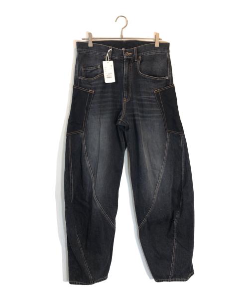 KHOKI（コッキ）KHOKI (コッキ) STUDIOUS別注 3D cut pants インディゴ サイズ:2の古着・服飾アイテム